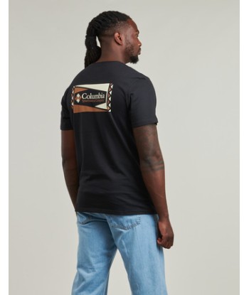 T-shirt hommes Columbia North Cascades Short Sleeve Tee Noir