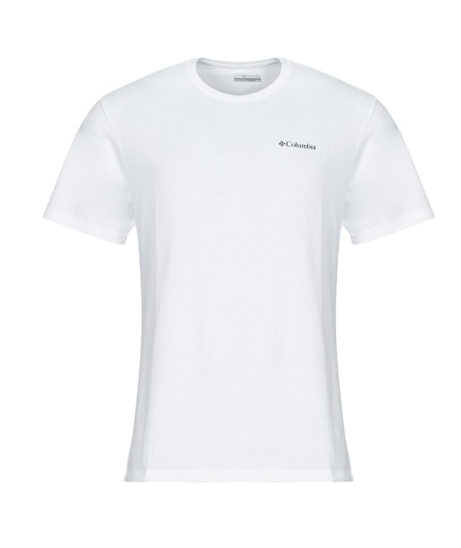 T-shirt hommes Columbia North Cascades Short Sleeve Tee Blanc