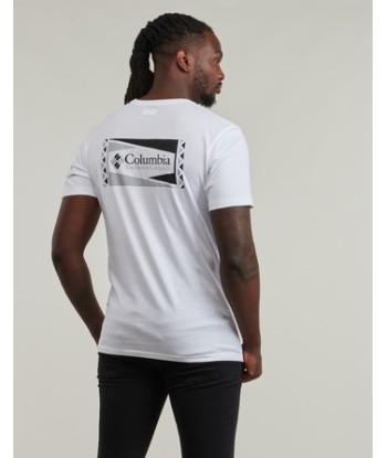T-shirt hommes Columbia North Cascades Short Sleeve Tee Blanc