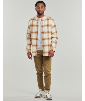 Chinots hommes Selected SLHSLIM-NEW MILES 175 FLEX CHINO Beige