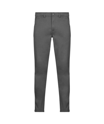 Chinots hommes Selected SLHSLIM-NEW MILES 175 FLEX CHINO Gris