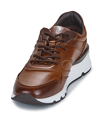 Baskets basses hommes Martinelli NEWPORT Marron