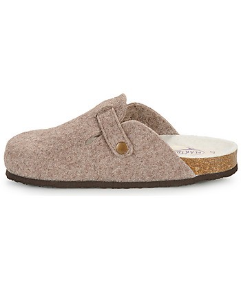 Chaussons femmes Plakton BLOGG FIELTRO Beige