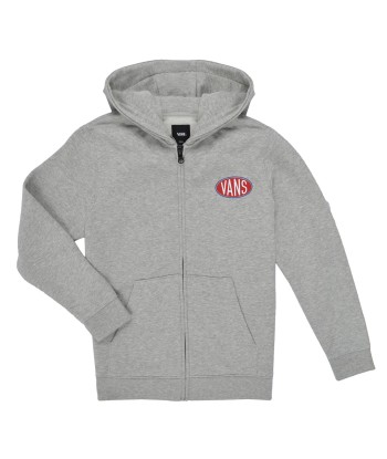 Sweat-shirt enfant garcons Vans Spray On FZ Gris