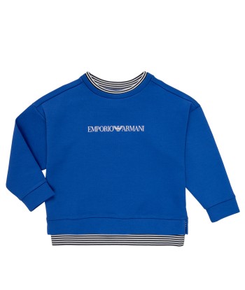 Sweat-shirt enfant garcons Emporio Armani Aurèle Bleu