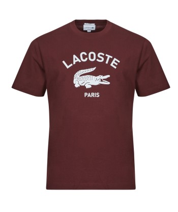 T-shirt femmes Lacoste TH2733 Bordeaux