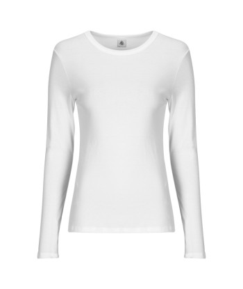 T-shirt femmes Petit Bateau ML COL ROND Blanc