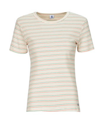 T-shirt femmes Petit Bateau MC COL ROND Beige