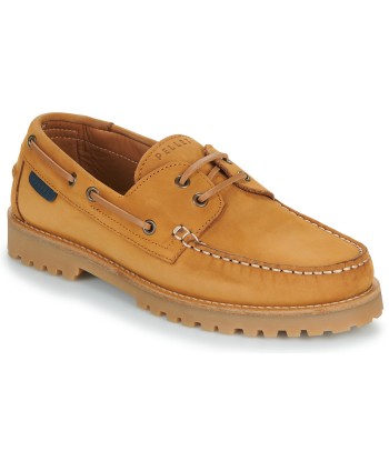 Chaussures bateau hommes Pellet OLIVIO Marron