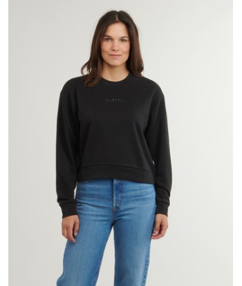 Sweat-shirt femmes Vans W ESSENTIAL FT RLX CREW Noir