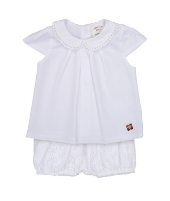Ensembles enfant filles Carrément Beau LORELLI Blanc