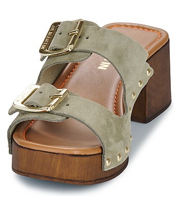 Mules femmes JB Martin APPO Kaki