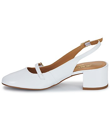 Chaussures escarpins femmes JB Martin JANE Blanc
