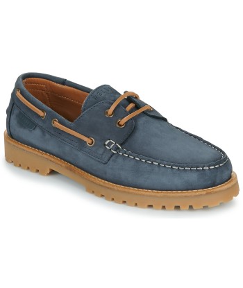 Chaussures bateau hommes Pellet OLIVIO Bleu