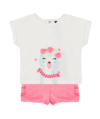 Ensembles enfant filles 3 Pommes JULIEN Rose