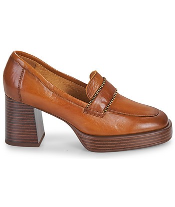 Mocassins femmes Mam'Zelle LOUSIC Marron