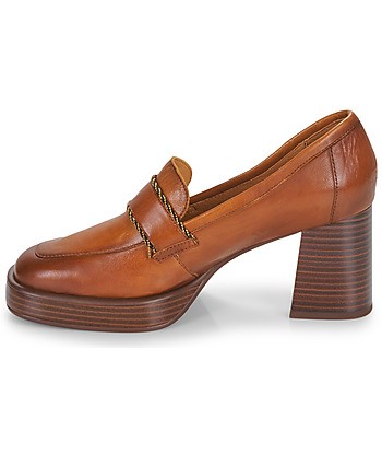 Mocassins femmes Mam'Zelle LOUSIC Marron
