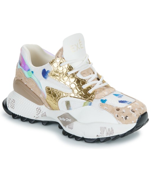 Baskets basses femmes Exé Shoes DIVONA Blanc