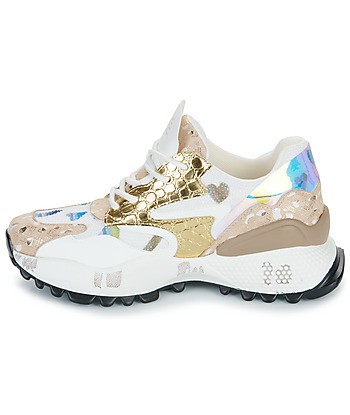 Baskets basses femmes Exé Shoes DIVONA Blanc