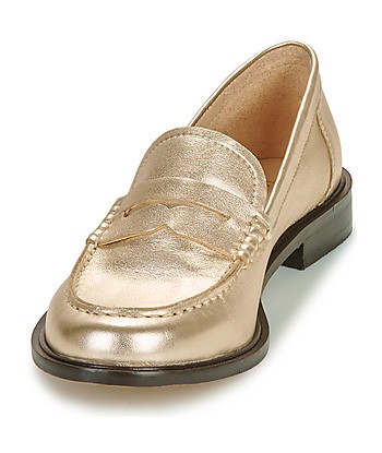 Mocassins femmes Les Tropeziennes par M.Belarbi LUCIE Doré