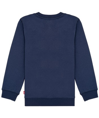 Sweat-shirt enfant garcons Levis BATWING CREWNECK Bleu