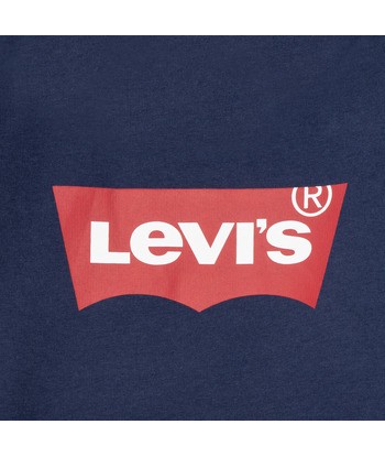 Sweat-shirt enfant garcons Levis BATWING CREWNECK Bleu