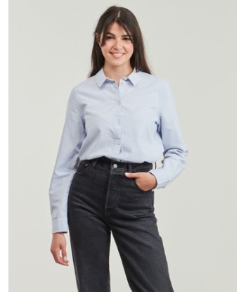 Chemise femmes Pieces PCIRENA LS OXFORD SHIRT Multicolore