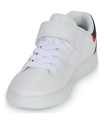 Baskets basses enfant garcons Geox J ECLYPER BOY Blanc