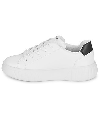 Baskets basses enfant filles Geox J MIKIROSHI GIRL Blanc
