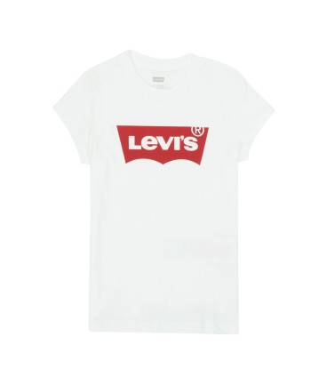 T-shirt enfant filles Levis BATWING TEE Blanc