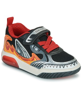 Baskets basses enfant garcons Geox J INEK BOY Multicolore