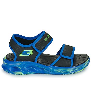 Sandales enfant garcons Skechers SANDALE LUMINEUSE SOLA GLOW Bleu