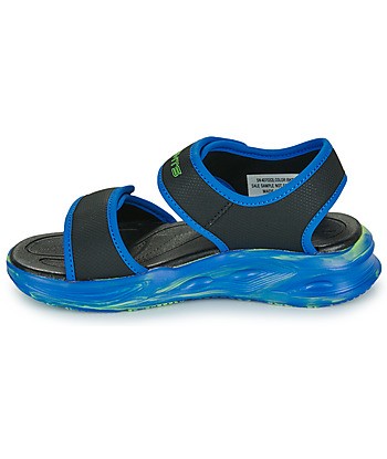 Sandales enfant garcons Skechers SANDALE LUMINEUSE SOLA GLOW Bleu