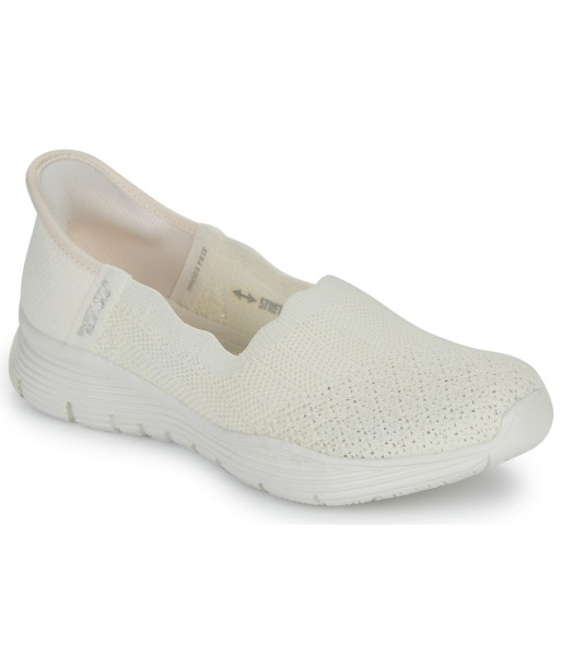 Ballerines femmes Skechers SLIP-INS: SEAGER - BELIEVE IT Beige