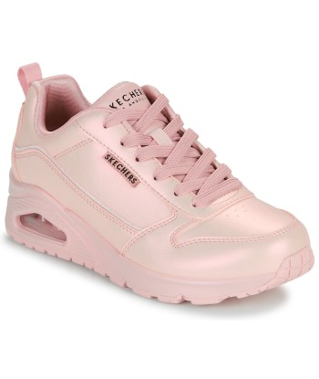 Baskets basses femmes Skechers UNO - GALACTIC GAL Rose