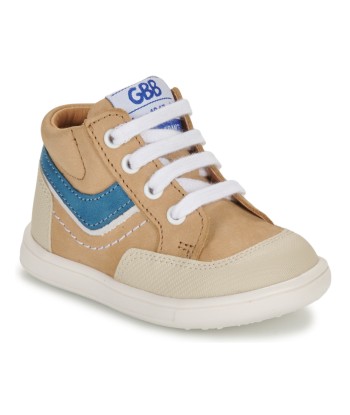 Baskets montantes enfant garcons GBB MIRAGE Beige