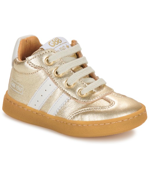 Baskets montantes enfant filles GBB ANAIS TWIST Doré