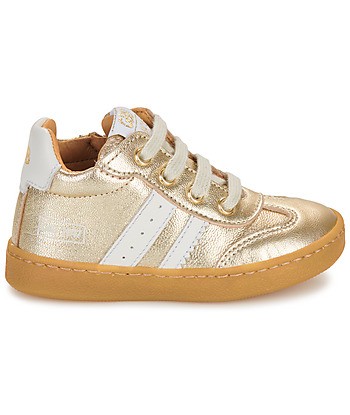 Baskets montantes enfant filles GBB ANAIS TWIST Doré