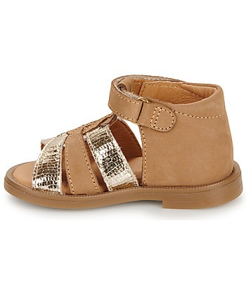 Sandales enfant filles GBB OLENA Marron
