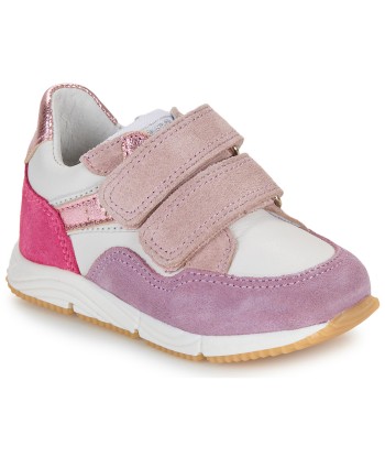 Baskets basses enfant garcons GBB CALIXTE Rose