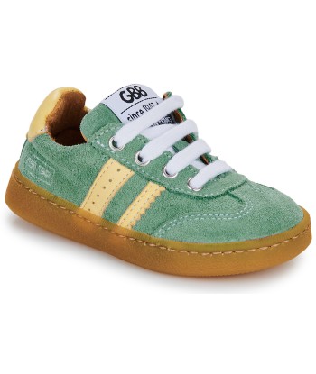 Baskets basses enfant garcons GBB BERANGE TWIST Vert