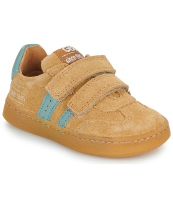 Baskets basses enfant garcons GBB KARINE TWIST Marron