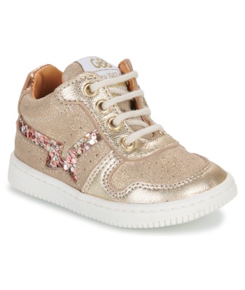 Baskets montantes enfant garcons GBB BOUBI FLEX Doré