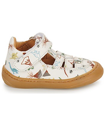 Baskets montantes enfant garcons GBB DANAE FLEX Blanc