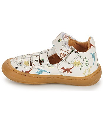 Baskets montantes enfant garcons GBB DANAE FLEX Blanc