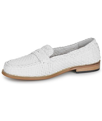 Mocassins femmes JB Martin JEANNE Blanc