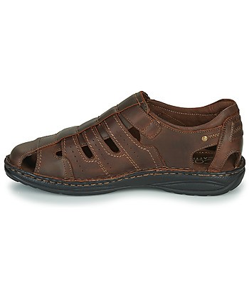 Sandales hommes Casual Attitude ZIRONDEL Marron