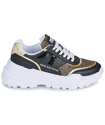 Baskets basses femmes Versace Jeans Couture VA3SC4 Noir