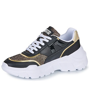 Baskets basses femmes Versace Jeans Couture VA3SC4 Noir