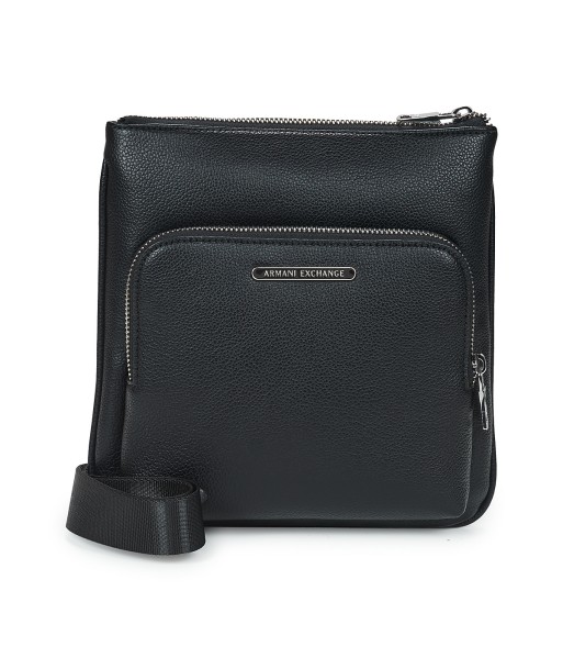 Sacoche hommes Armani Exchange OKINAWA FLAT CROSSBODY Noir